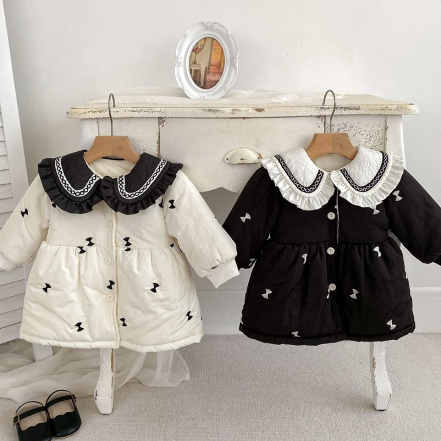 Ribbon Padded Outerwear
