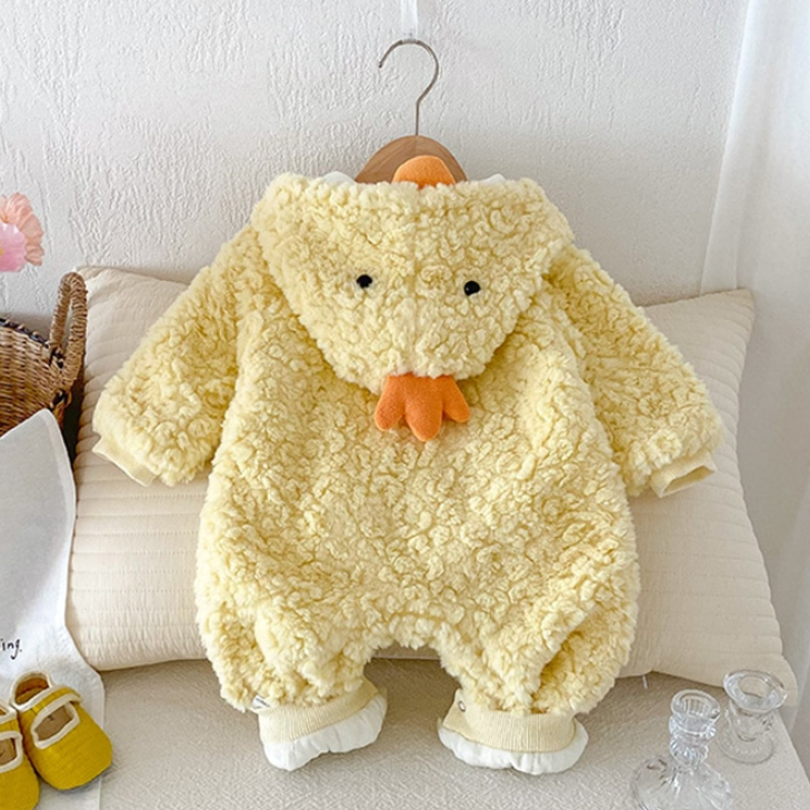 Cheeky Chick Warm Fleece Jumpsuit