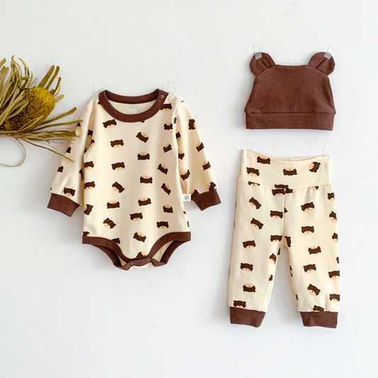 Darling Bear Trio Cozy Set