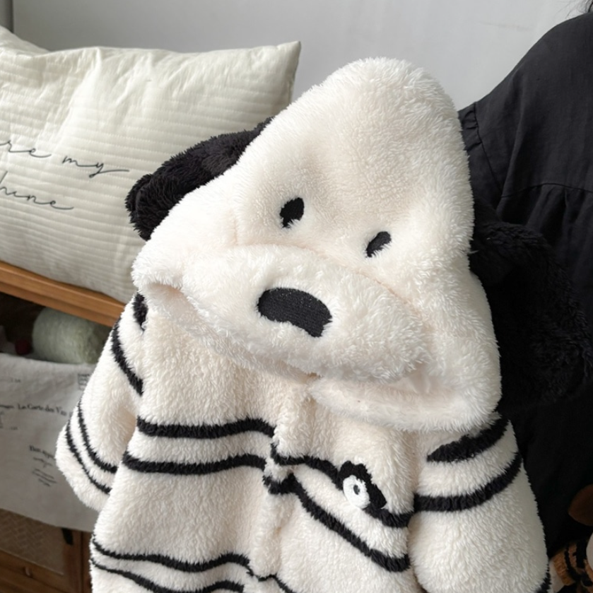 Snuggle Pup Fleece Jumpsuit