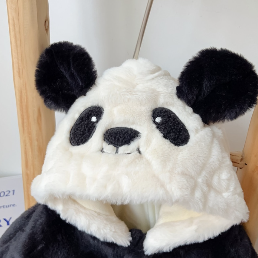 Panda Hooded Bodysuit