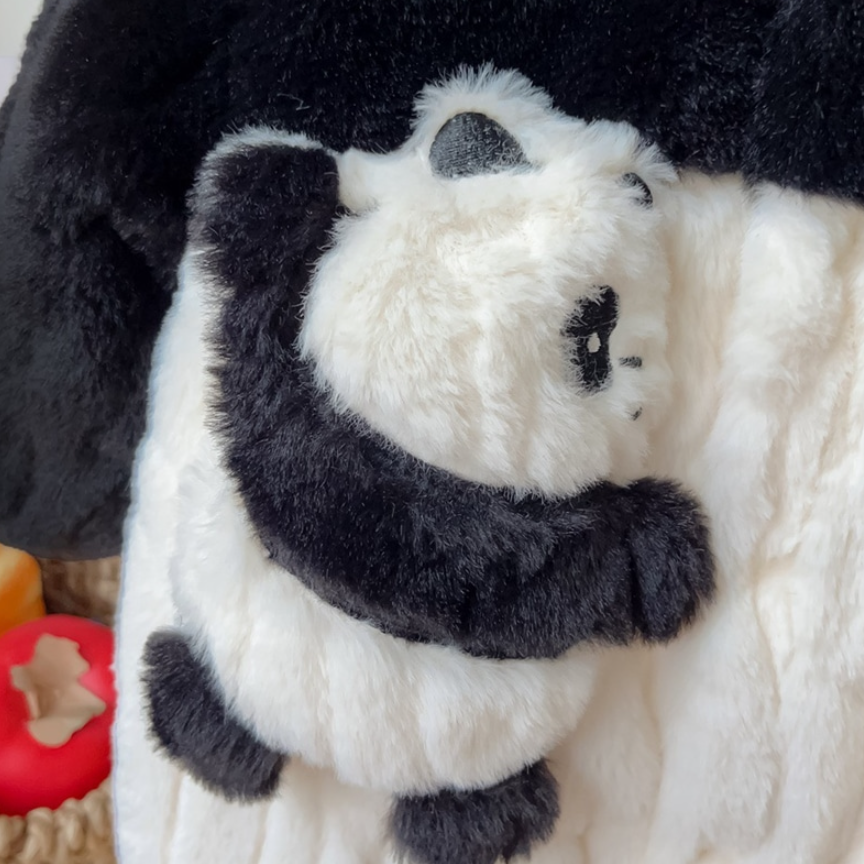 Panda Hooded Bodysuit