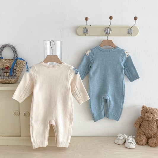 Colorful Friends Knit Bodysuit