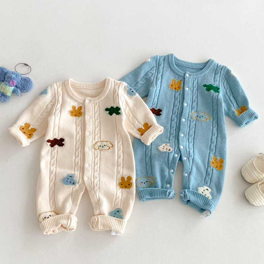 Colorful Friends Knit Bodysuit