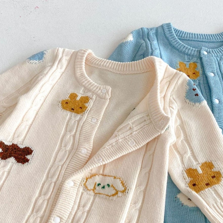 Colorful Friends Knit Bodysuit