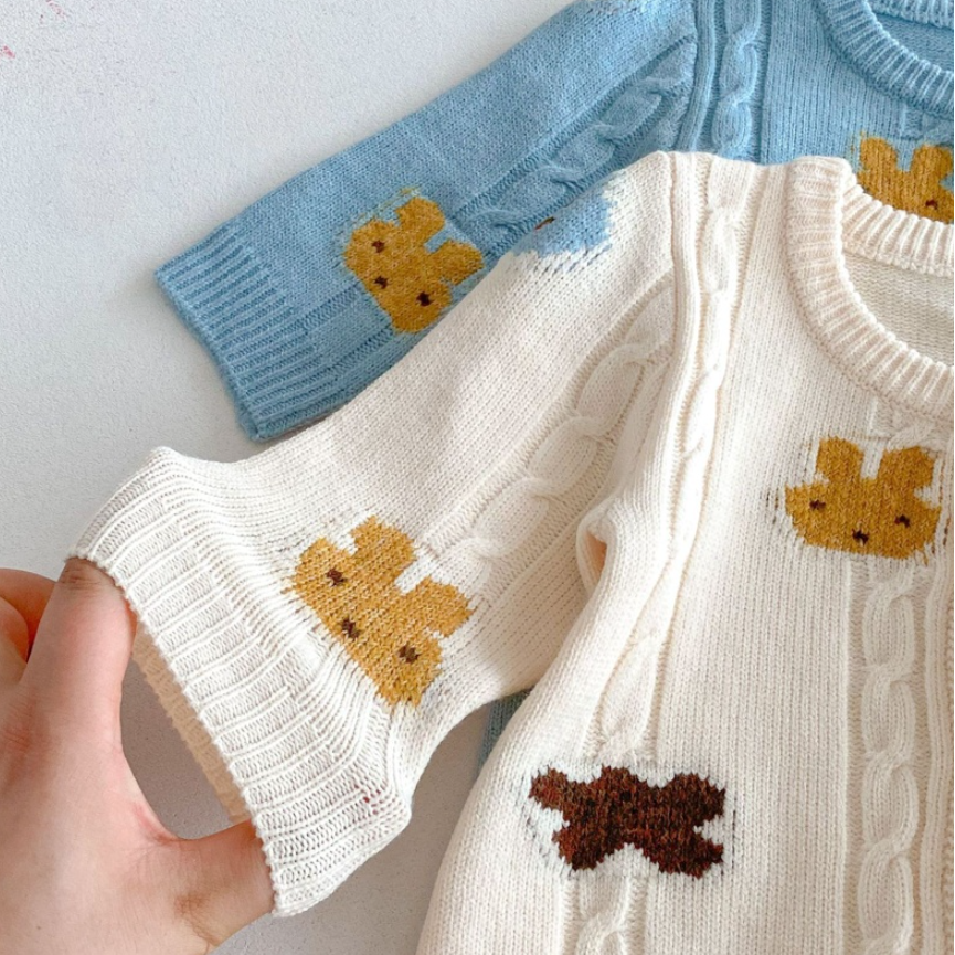 Colorful Friends Knit Bodysuit