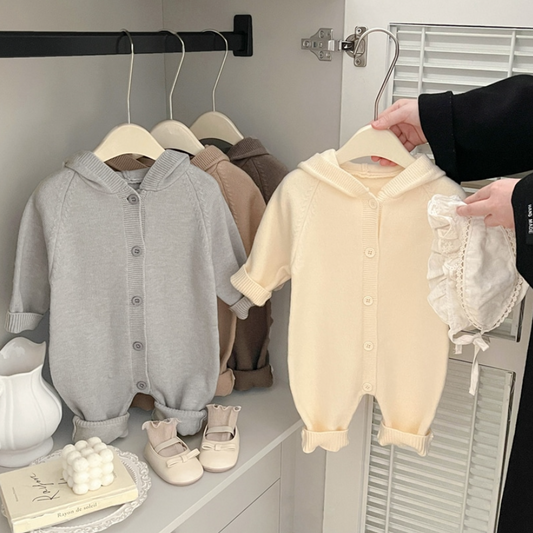 Happier Rabbit Knit Bodysuit