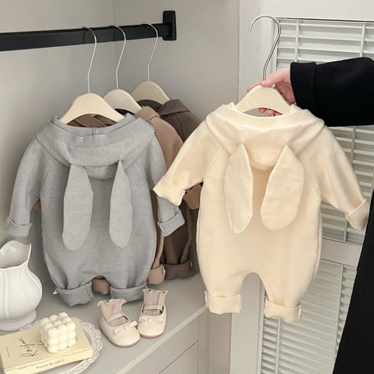 Happier Rabbit Knit Bodysuit