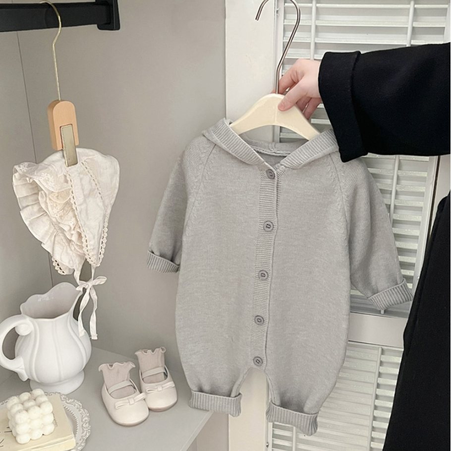 Happier Rabbit Knit Bodysuit