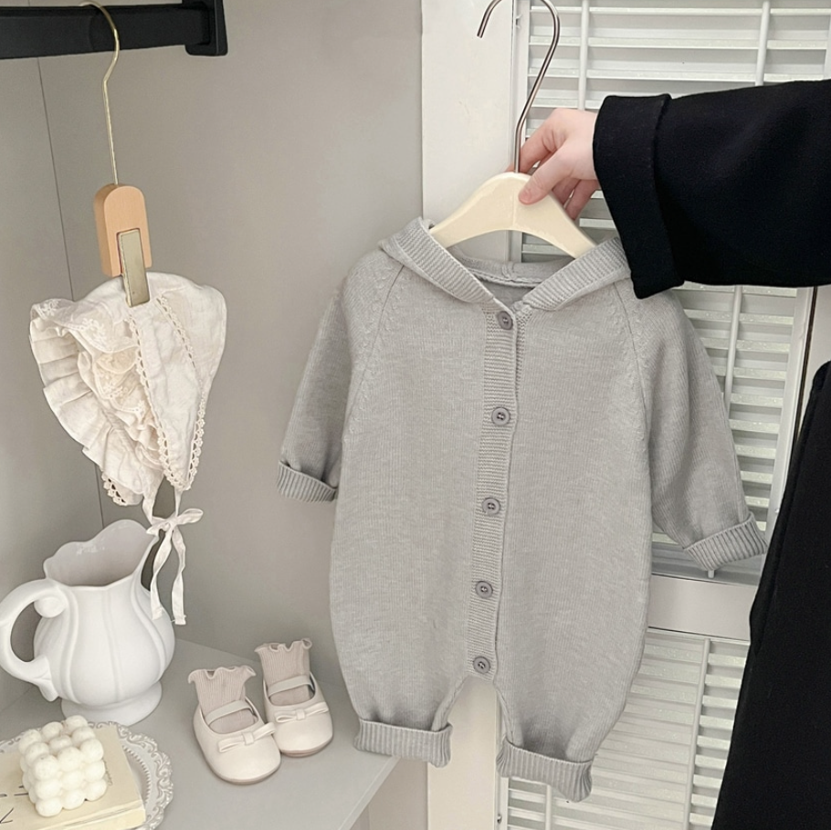 Happier Rabbit Knit Bodysuit