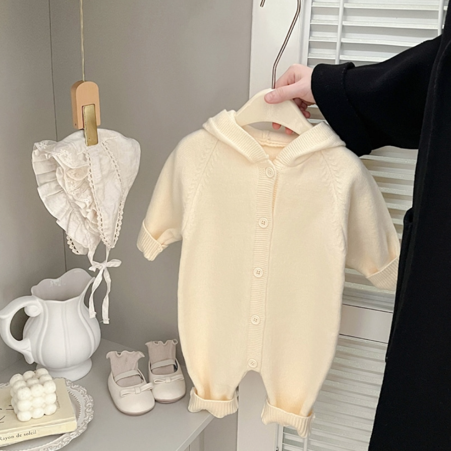 Happier Rabbit Knit Bodysuit