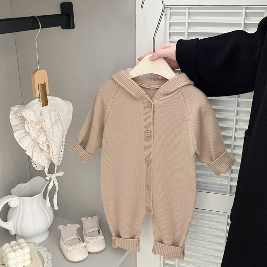 Happier Rabbit Knit Bodysuit