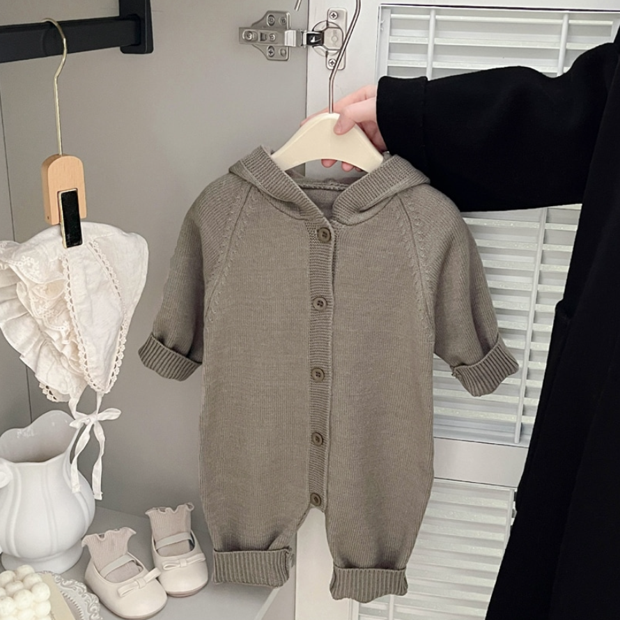 Happier Rabbit Knit Bodysuit