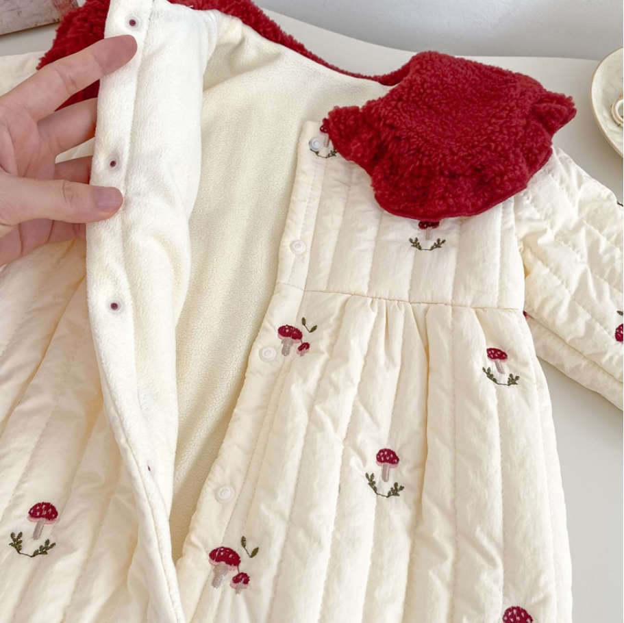 Mushroom Padded Suit and Dress