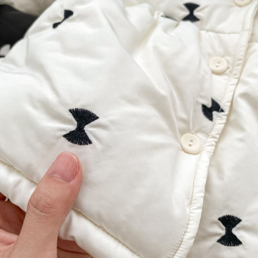 Ribbon Padded Outerwear