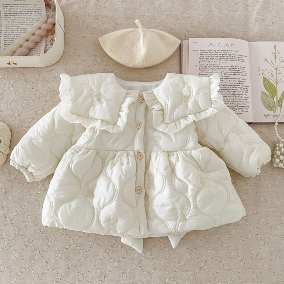 Big Bow Rabbit Padded Outerwear