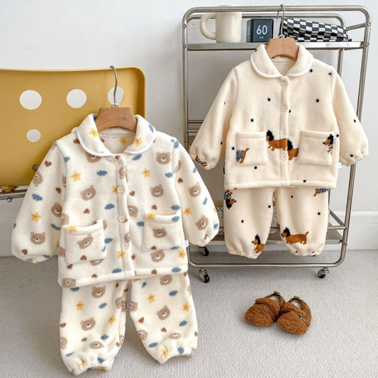 Snuggle Buddies Warm Pajama Set