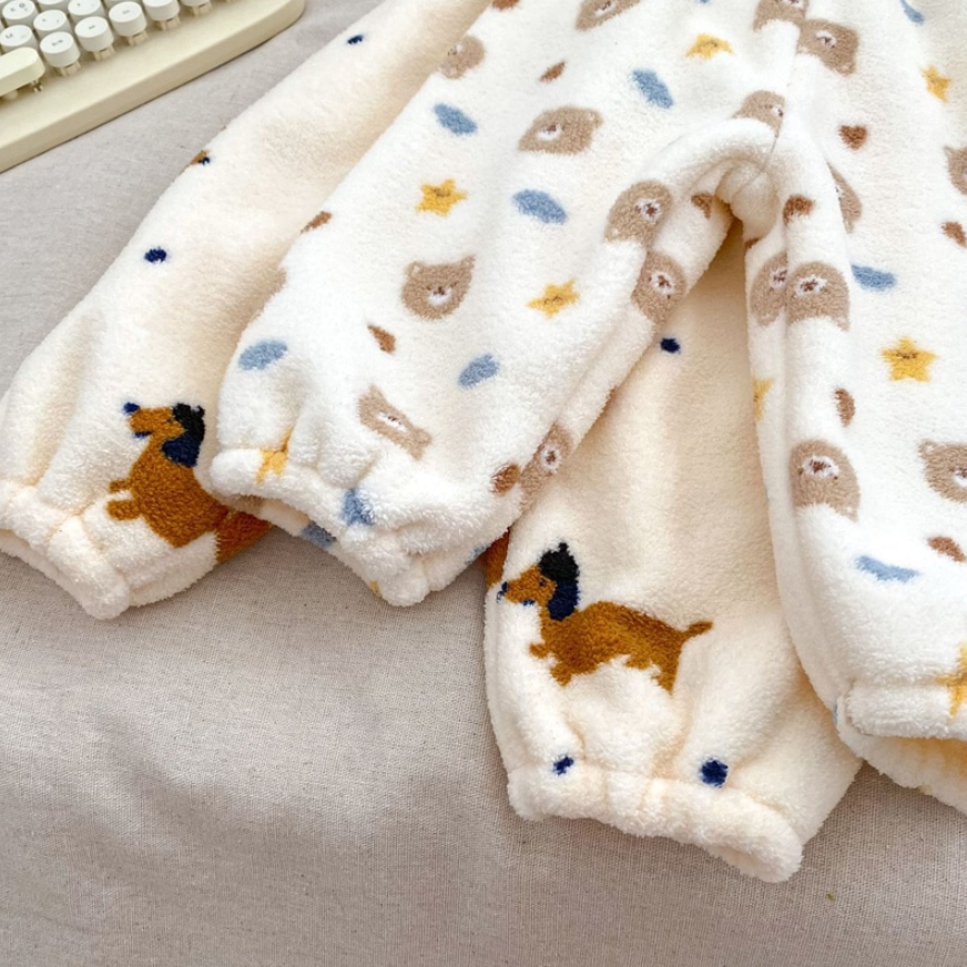 Snuggle Buddies Warm Pajama Set