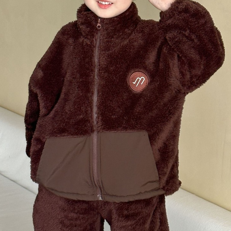 Cozy Cloud Shearling Kids Set
