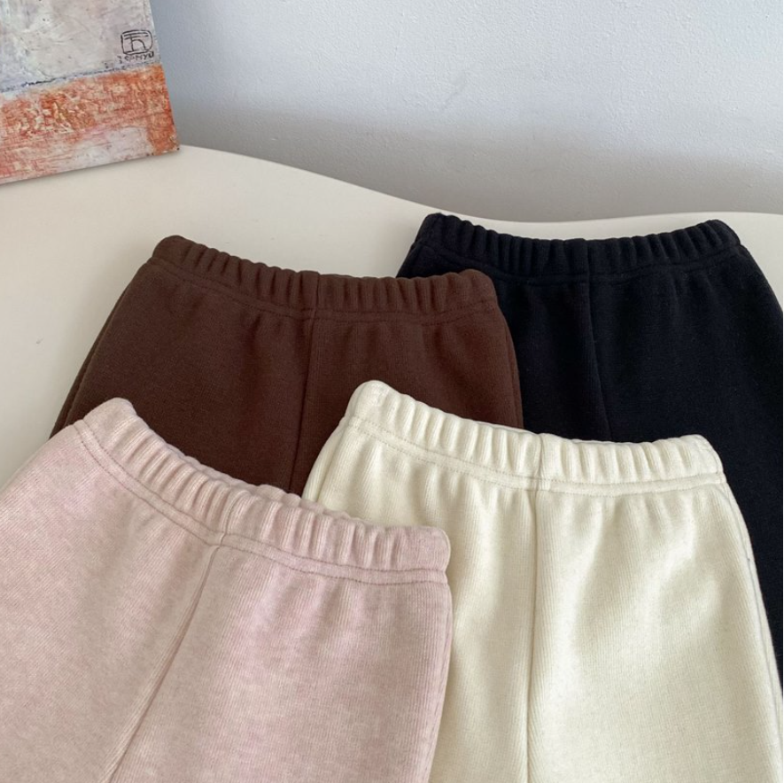 Lily Honey Brushed Flared Leggings (Baby/Toddler/Kids)
