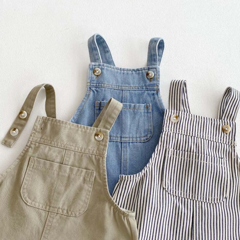 Essential Suspender Overalls (Baby/Toddler/Kids)