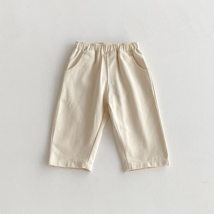 Everyday Cotton Tapered Pants (Baby/Toddler/Kids)