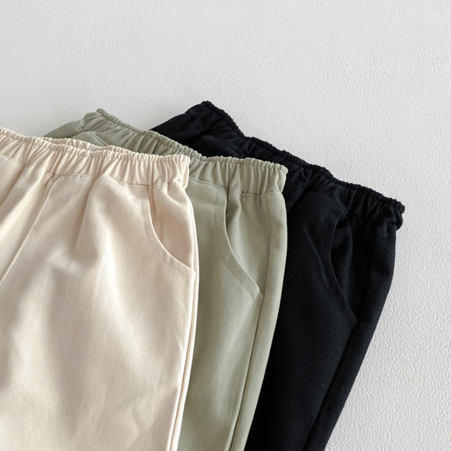 Everyday Cotton Tapered Pants (Baby/Toddler/Kids)
