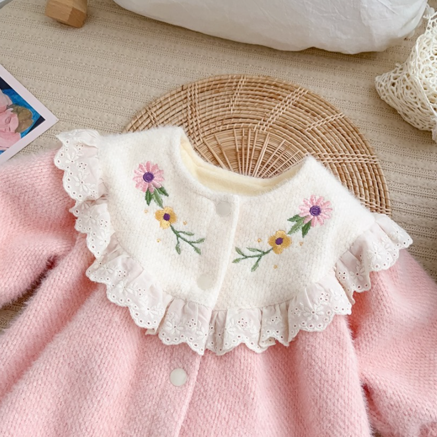 Delightful Snap Fleece Romper (Baby/Toddler)
