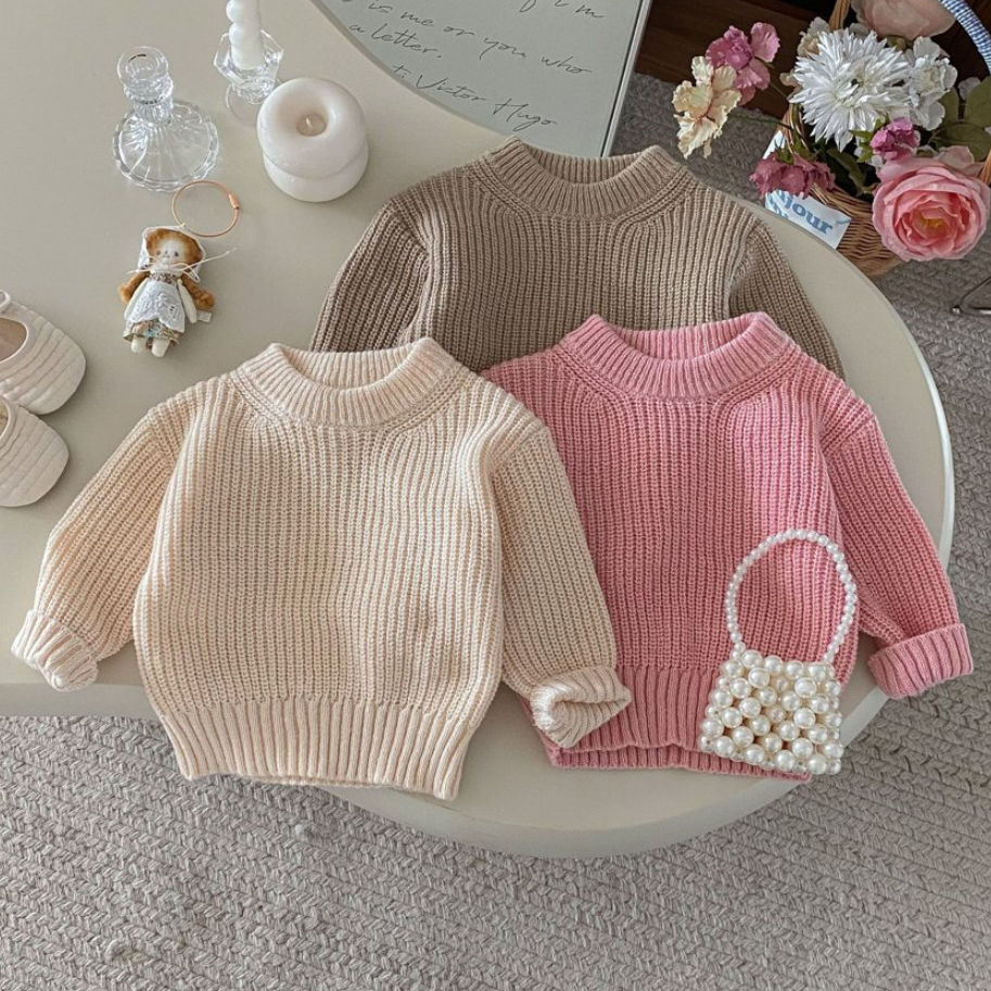 Little Crewneck Essential Knit