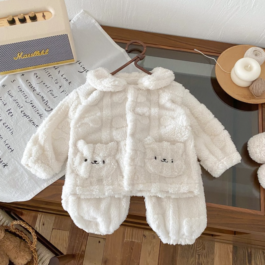Cozy Cloud Bear Pajama Set