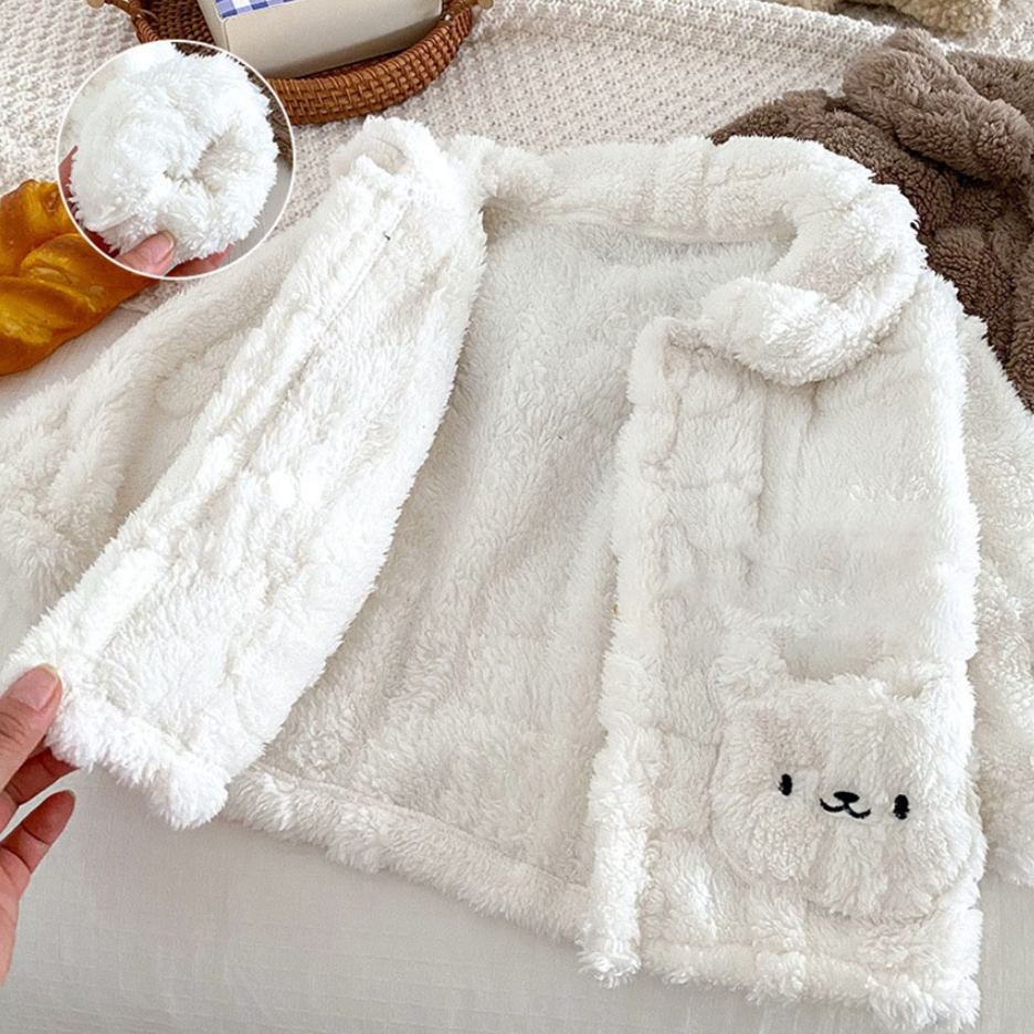 Cozy Cloud Bear Pajama Set