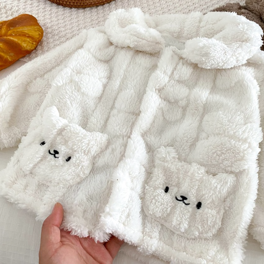 Cozy Cloud Bear Pajama Set