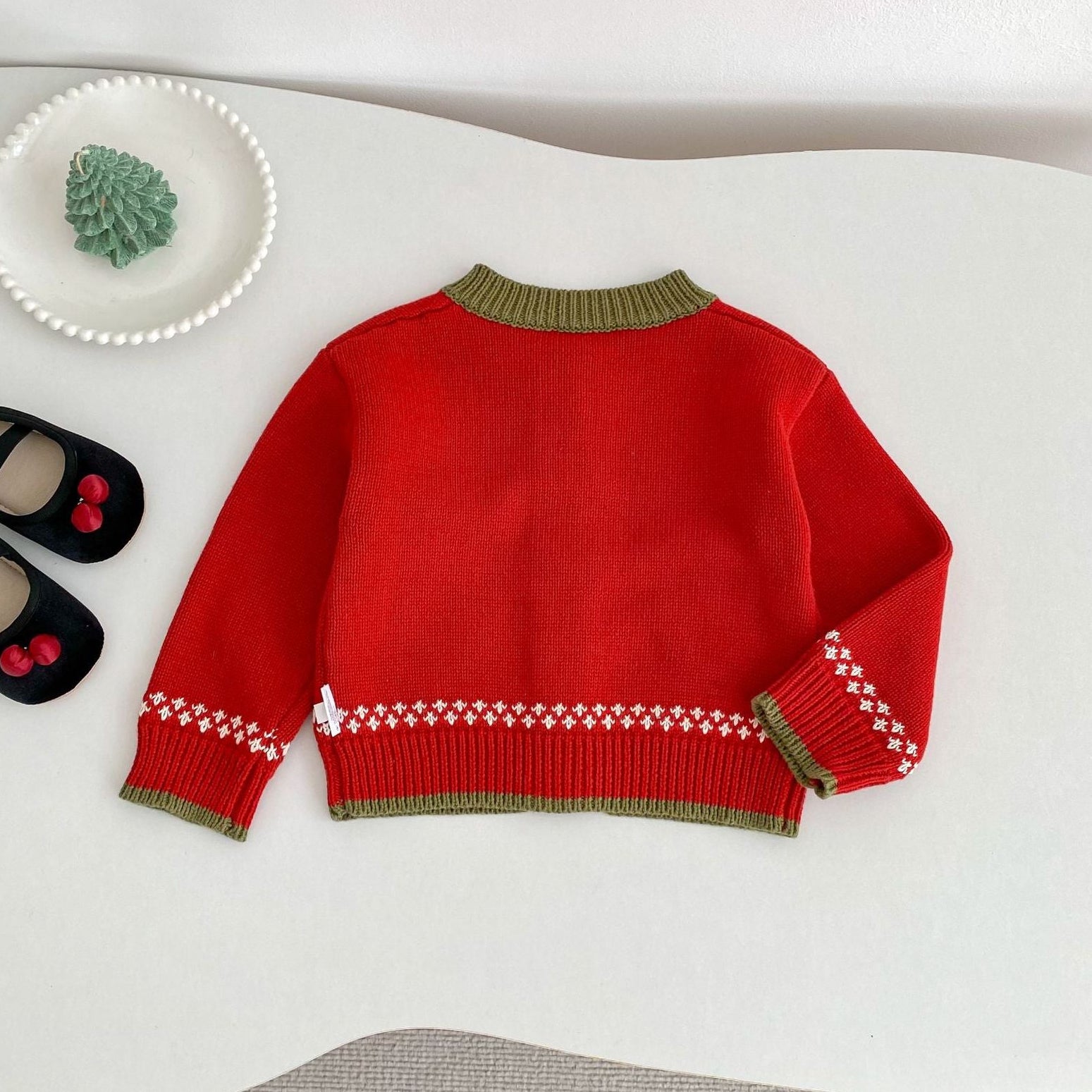 Festive Christmas Knit Cardigan