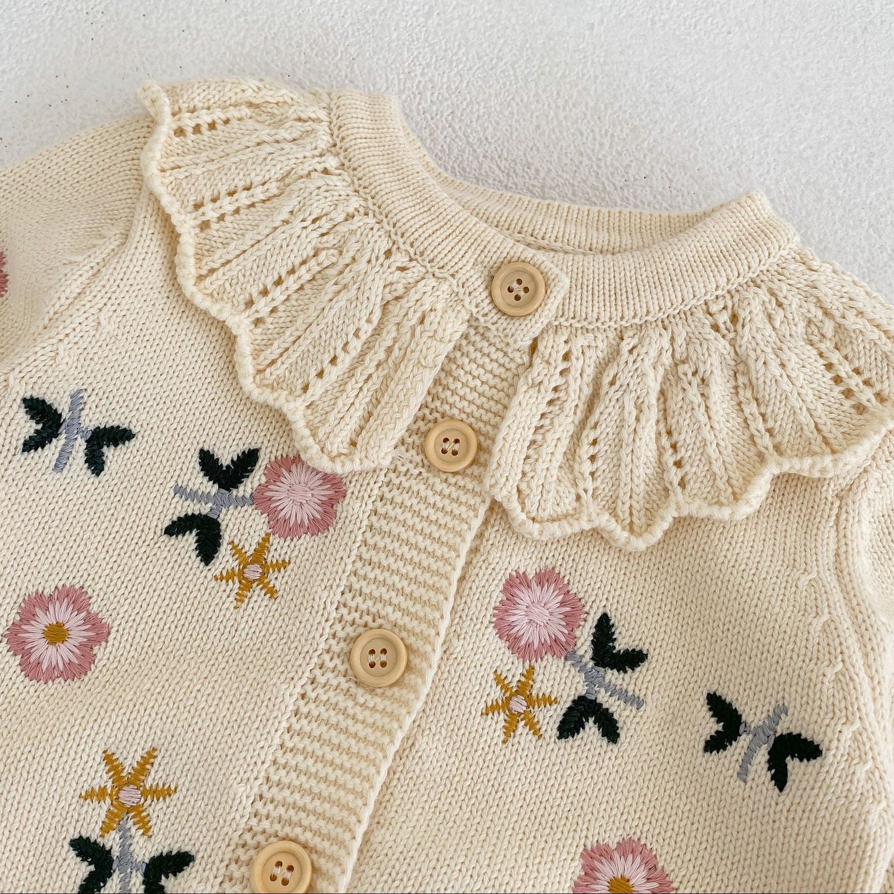 Fluttering Meadow Knit Cardigan