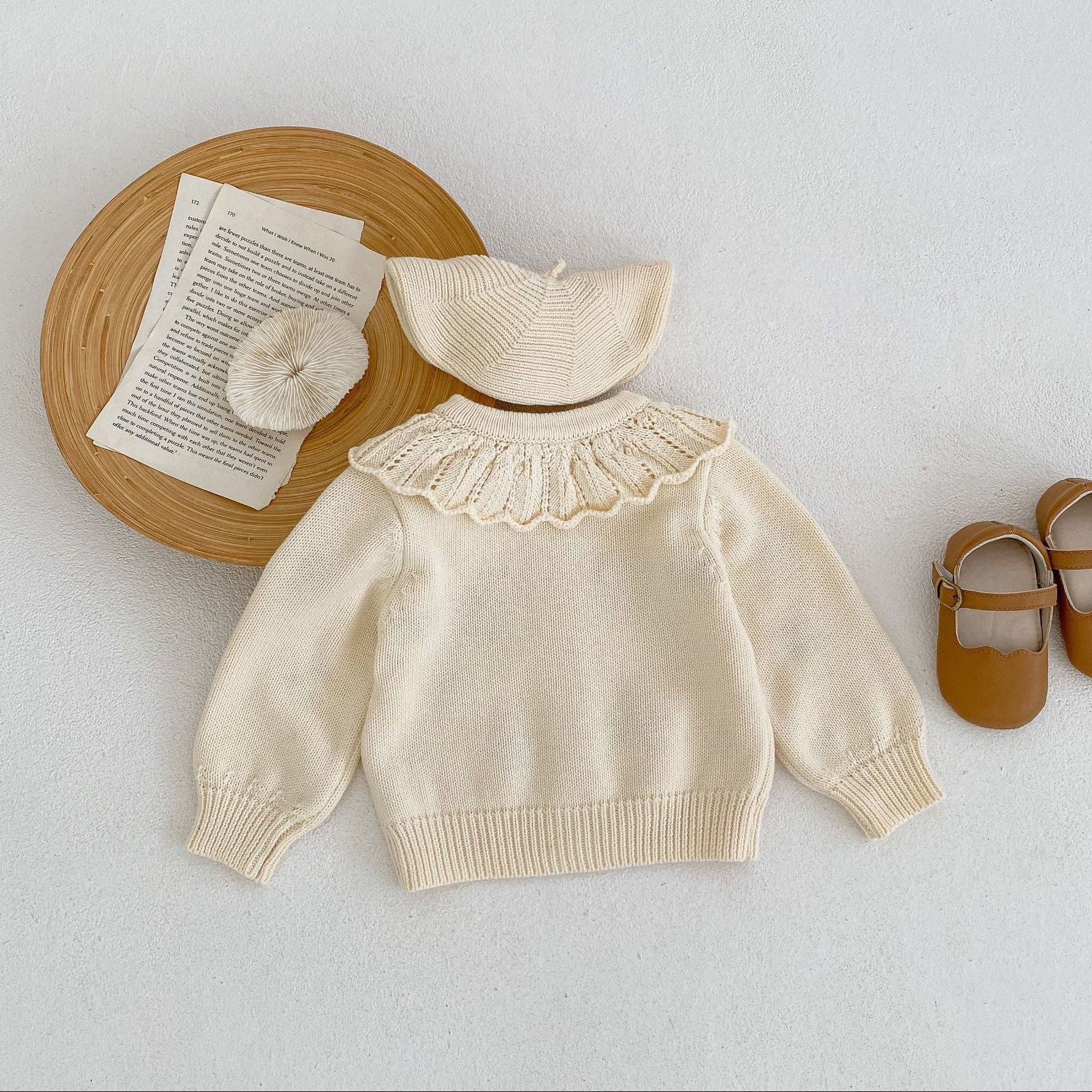 Fluttering Meadow Knit Cardigan